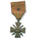 Frankreich - Kriegskreuz mit Schwertern 'Croix de Guerre' 1914-18