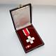 Deutsches Rotes Kreuz, Ehrenzeichen des Deutschen Roten Kreuz in Silber, Herrenausführung seit 1953, im Verleihungsetui