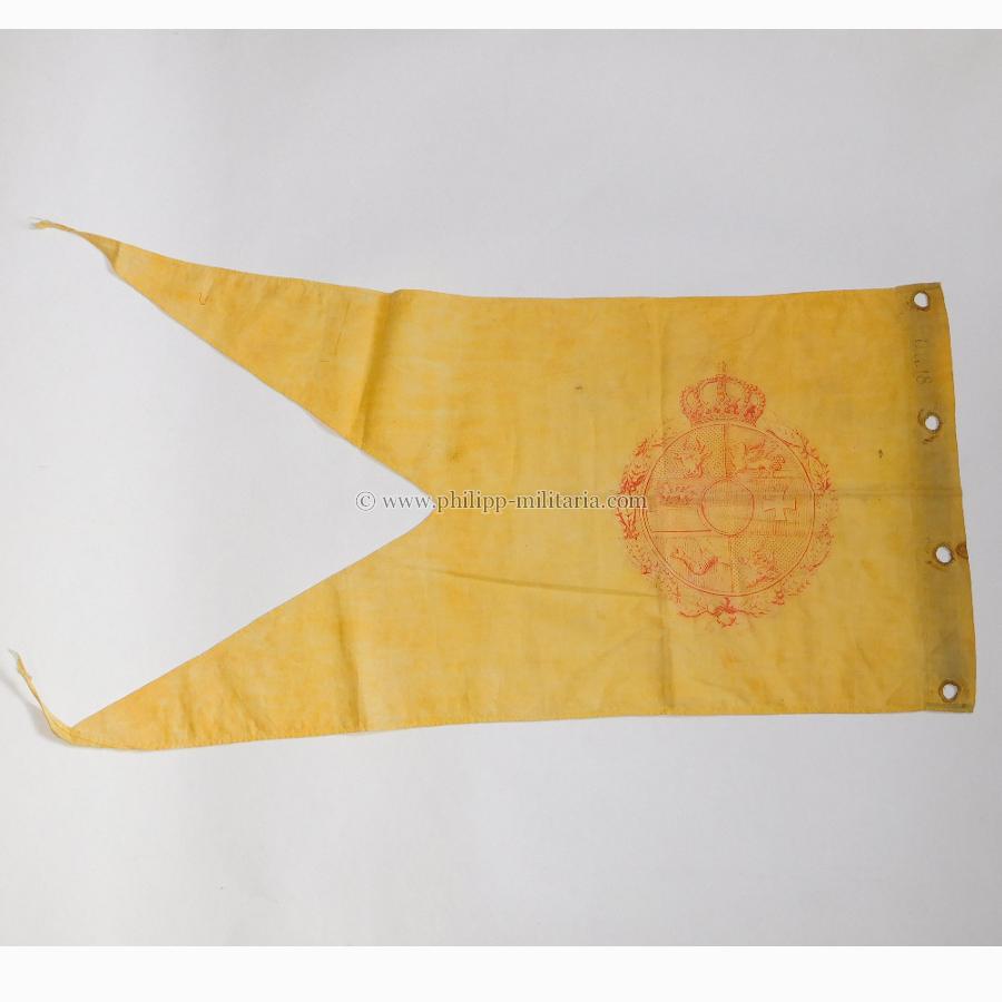 Lanzenflagge 2. Großherzoglich Mecklenburgisches Dragoner-Regiment Nr. 18 -  Philipp Militaria