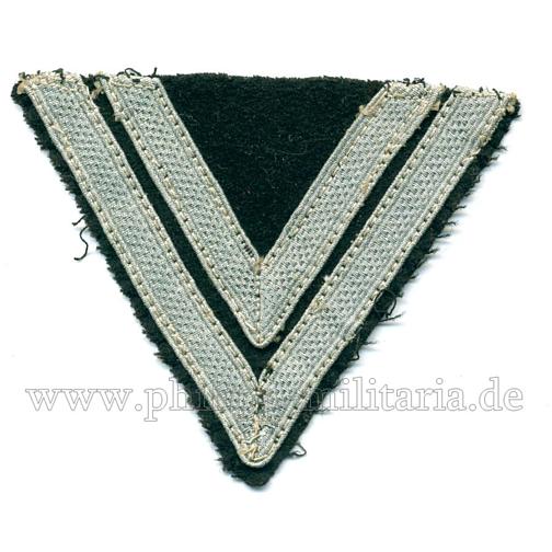 Ärmelabzeichen Obergefreiter / Obergefreitenwinkel der Panzertruppe - Wehrmacht