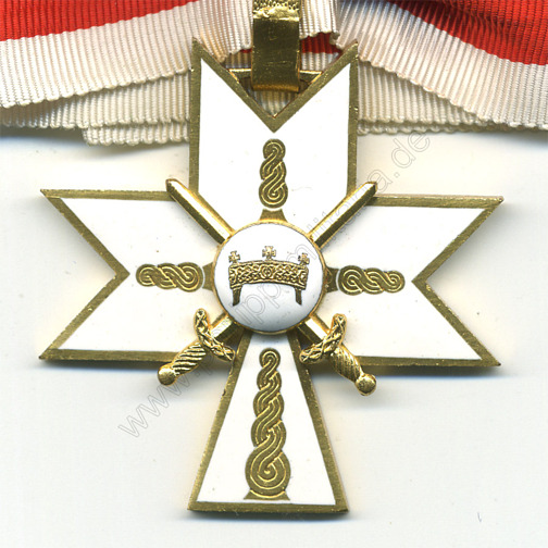 Kroatien - Orden der Krone König Zvonimirs - Komturkreuz mit Schwertern