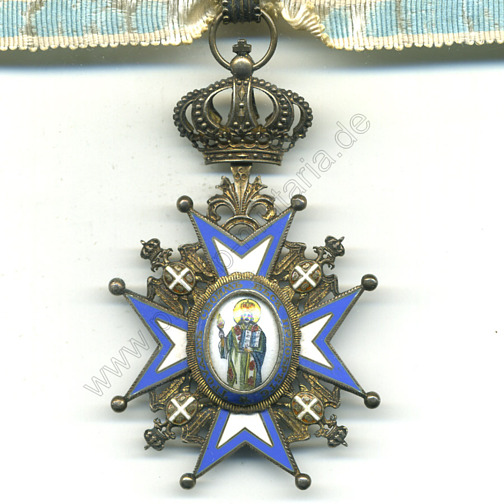 Serbien - St Sava Orden - Kommandeurskreuz