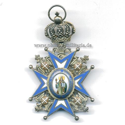 Serbien - St Sava Orden IV. Klasse