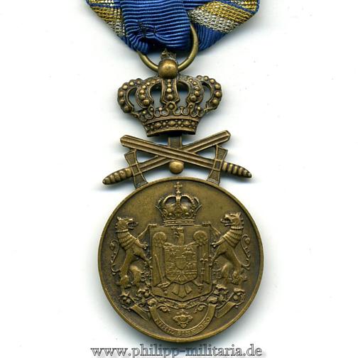 Rumänien Treudienst-Medaille 3. Klasse mit Schwertern