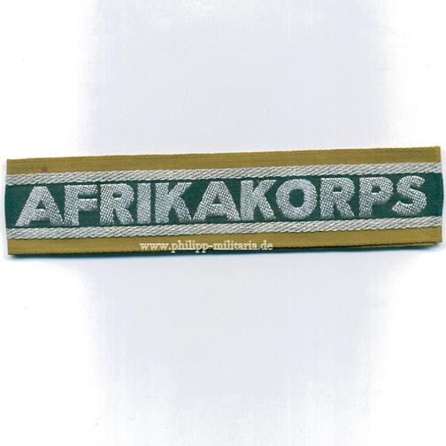 Ärmelband ' Afrikakorps '