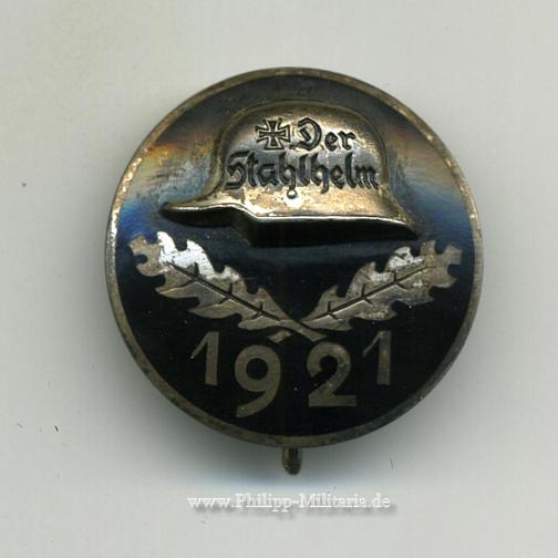 Stahlhelmbund Diensteintrittsabzeichen 1921