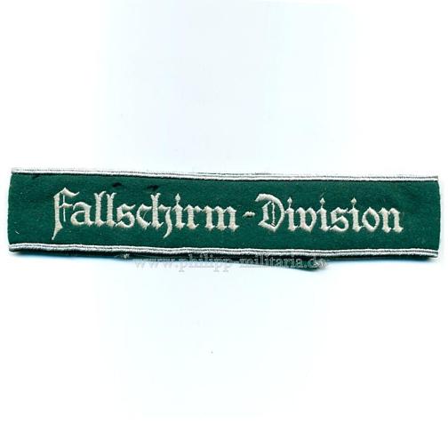 Ärmelband Luftwaffe ' Fallschirm-Division '