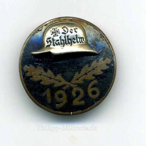Stahlhelmbund Diensteintrittsabzeichen 1926