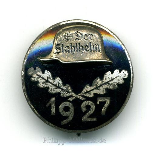 Stahlhelmbund Diensteintrittsabzeichen 1927
