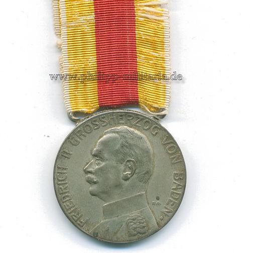 Baden - Silberne Verdienstmedaille Friedrich II.