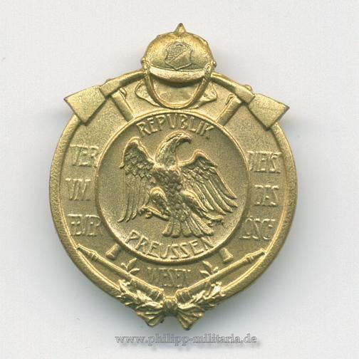 Ehrenzeichen für Verdienste um das Feuerlöschwesen 1926-1933 - Freistaat Preussen