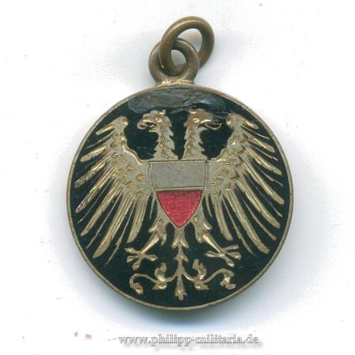 Lübeck - Patriotisches Medaillon 1 Weltkrieg