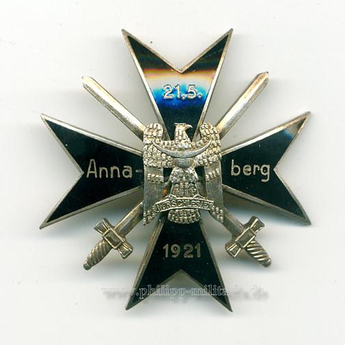 Freikorps Oberland - Annaberg-Kreuz 1. Klasse