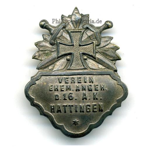 Verein ehemaliger Angehöriger des 16. Armeekorps Hattingen