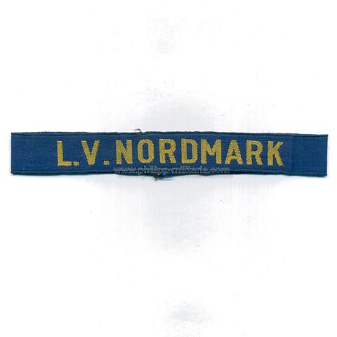 Ärmelband Stahlhelmbund ' L.V.Nordmark '