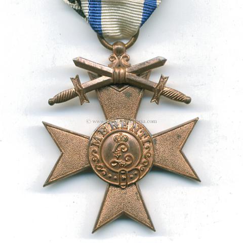 Bayern - Militär-Verdienstkreuz (MVK) 3. Klasse mit Schwertern