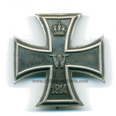 Eisernes Kreuz 1. Klasse 1914 - gewölbte Ausführung