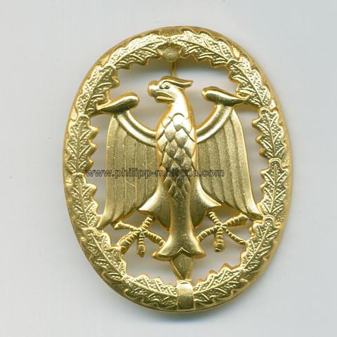 Bundeswehr Leistungsabzeichen für besondere Leistungen im Truppendienst in Gold