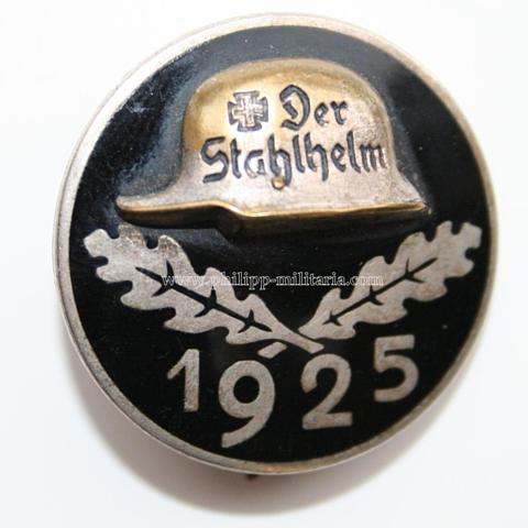 Stahlhelmbund Diensteintrittsabzeichen 1925