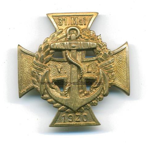 Marinebrigade v. Loewenfeld - Kreuz 1. Klasse Steckabzeichen