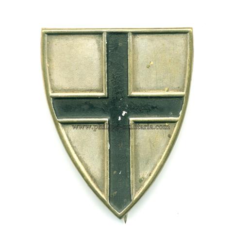 Grenzschutz Ost - Deutscher Ordensschild zur Erinnerung an die Befehlsstelle des ehemaligen XVII.Armeekorps