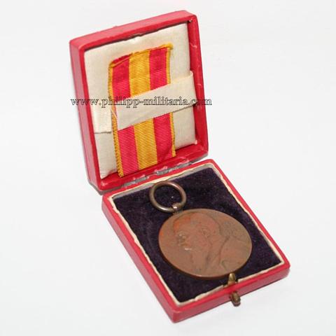 Baden - Regierungsjubiläumsmedaille 1902 in Bronze im Verleihungsetui