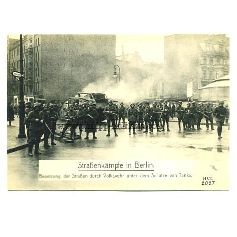 Freikorps - 'Straßenkämpfe in Berlin.'
