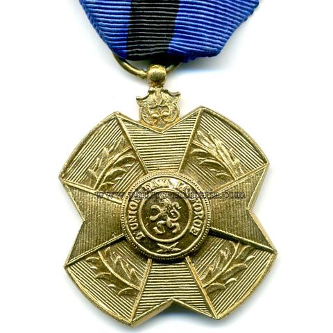Belgien Orden König Leopold II. Goldene Verdienstmedaille