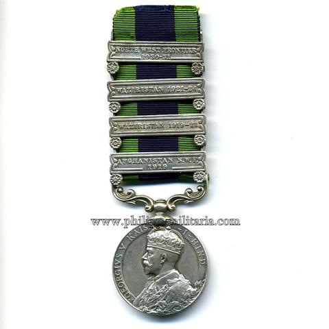 Großbritannien - India General Service Medal 1908-1935