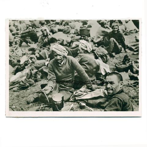 Französische Kriegsgefangene 1940 - offizielles Pressefoto