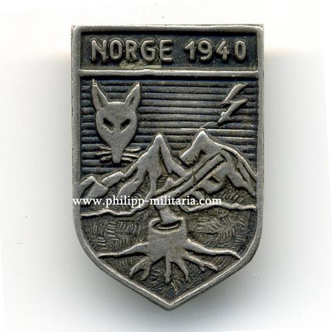 Norwegen - Wehrmacht / Gebirgsjäger - 'Norge 1940' Abzeichen