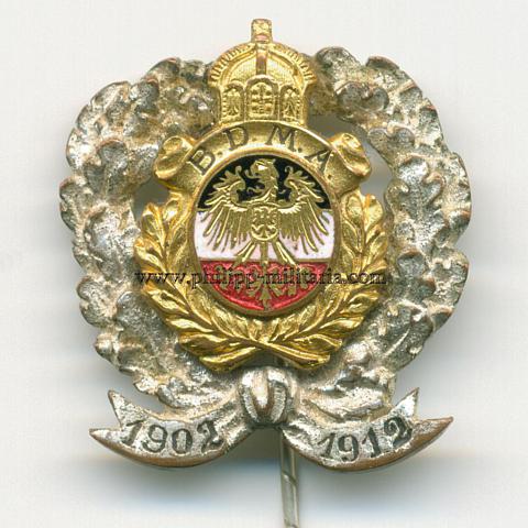 Bund Deutscher Militäranwärter (BDMA), Silberne Ehrennadel '1902-1912'