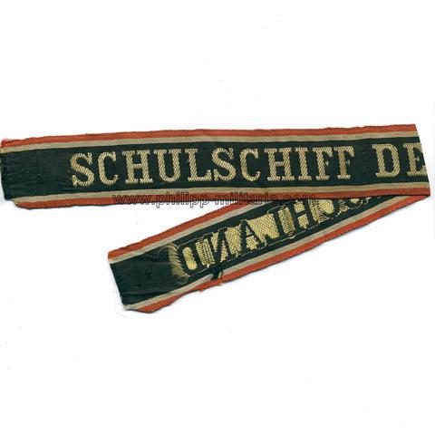 Handelsmarine Mützenband 'Schulschiff Deutschland'