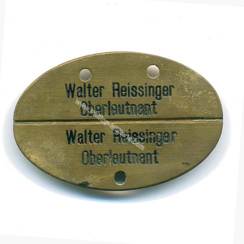 Kriegsmarine - Erkennungsmarke 'Walter R.......'