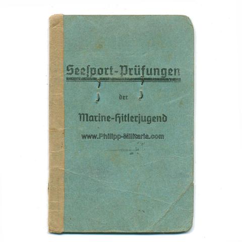 Seesport-Ausweis der Marine-Hitlerjugend