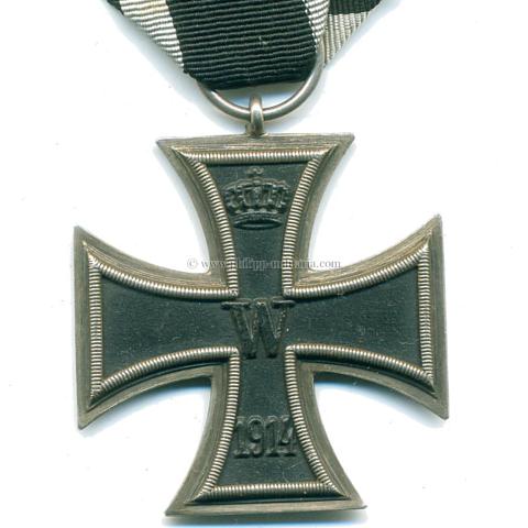 Eisernes Kreuz 2. Klasse 1914 mit Hersteller 'W&S'