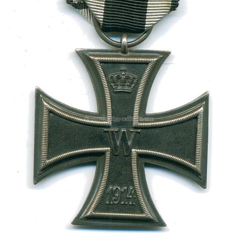 Eisernes Kreuz 2. Klasse 1914 mit Hersteller 'WS'