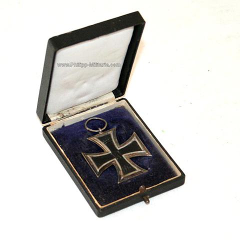 Eisernes Kreuz 2. Klasse 1914 im Verleihungsetui