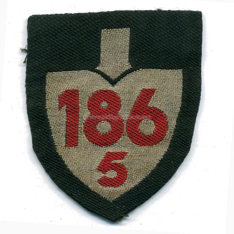Ärmelspaten - Reichsarbeitsdienst / RAD für Führer '186/5'