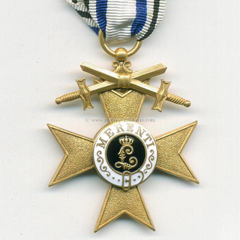 Bayern - Militär-Verdienstkreuz (MVK) 1. Klasse mit Schwertern