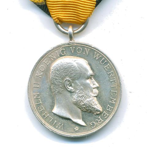 Württemberg - Militärverdienstmedaille König Wilhelm II. (1882-1918)