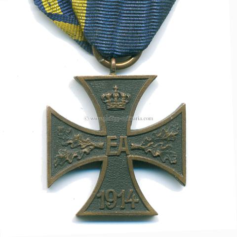 Braunschweig - Ernst August Kriegsverdienstkreuz 2. Klasse 1914