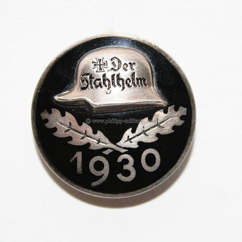 Stahlhelmbund Diensteintrittsabzeichen 1930