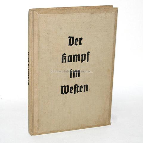 Die Soldaten des Führers im Felde ' Der Kampf im Westen ' II. Band, Raumbildalbum