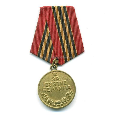 Sowjetunion - Medaille 'Für die Einnahme Berlins'