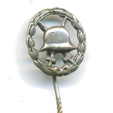 Verwundetenabzeichen in Silber 1918 - Miniatur