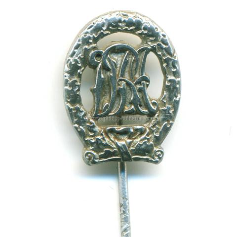 Deutsches Turn- und Sportabzeichen / DRA in Silber- Miniatur