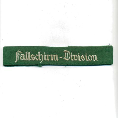 Ärmelband Luftwaffe ' Fallschirm-Division ' für Mannschaften