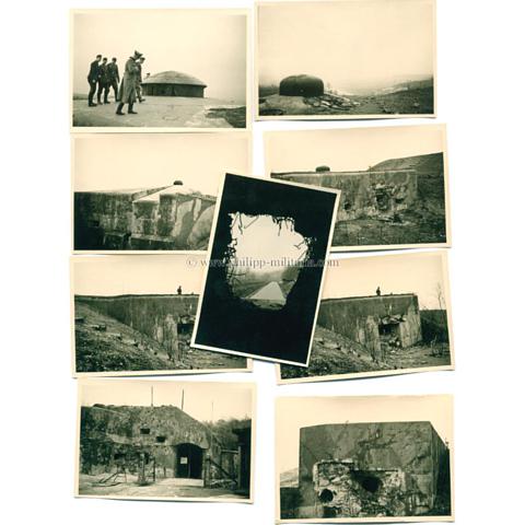 Belgien - Bunker / Festung Eben-Emael 1941 - 9 Privatfotos