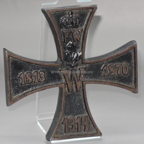 Eisernes Kreuz 'FW 1813 - 1870 - W 1914' - Briefbeschwerer